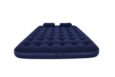 Bestway Dubbele Matras met Opblazer en Kussens 203x152x22 cm Opblaasbaar en Camping 67374