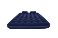 Bestway Dubbele Matras met Opblazer en Kussens 203x152x22 cm Opblaasbaar en Camping 67374 - thumbnail