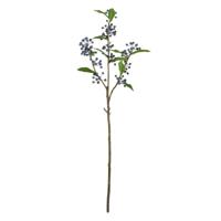 Kunst Blueberry tak 75cm - blauw - thumbnail