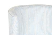 Leunstoel DKD Home Decor 73 x 67 x 85 cm Blauw Hout Wit - thumbnail