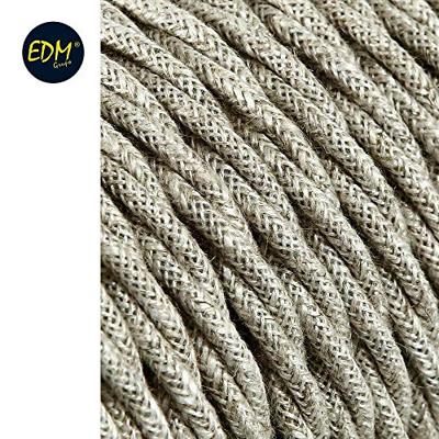 Kabel EDM 11881 Beige Linnen 2 x 0,75 mm 5 m