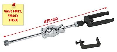 KS Tools 460.1090 Volvo injectortrekker met een slaggewicht van 0,9 kg