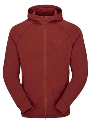 Rab Nexus Hoody Fleece Heren Tuscan Red XL Rab Nexus Hoody Fleece Heren Tuscan Red XL