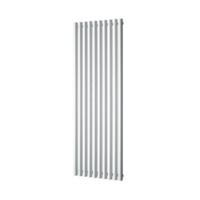 Designradiator Plieger Trento 1357 Watt Middenaansluiting 180x59 cm Black Graphite - thumbnail
