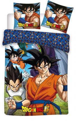 Dragon Ball Z Goku, Gohan, Vegeta Dekbedovertrek 140 x 200 cm -