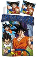 Dragon Ball Z Goku, Gohan, Vegeta Dekbedovertrek 140 x 200 cm - - thumbnail