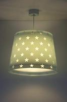 Dalber hanglamp Stars glow in the dark 33 cm turquoise - thumbnail