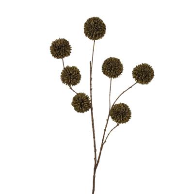 Roberts Collection Kunstbloem pompom 98cm dk green