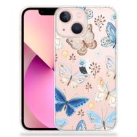 TPU Hoesje voor iPhone 13 mini Vlinder - thumbnail