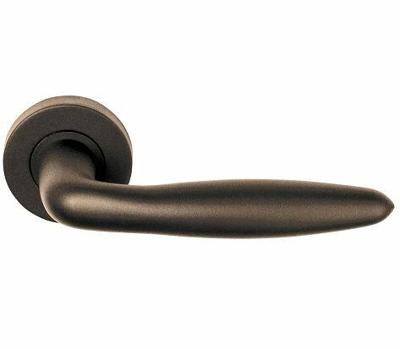 Formani Basics LB18H deurkruk geveerd op rozet - brons