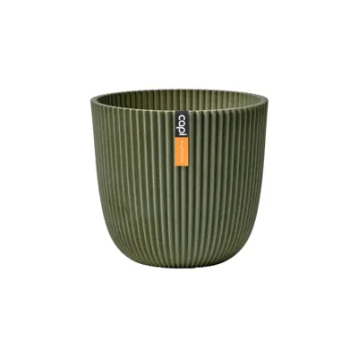 Capi Bloempot Groove Groen Ø21,5cm