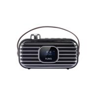 FlinQ DAB+ Radio - Draadloze Speaker - 80 stations - DAB+ Ruisvrij - Bluetooth - thumbnail