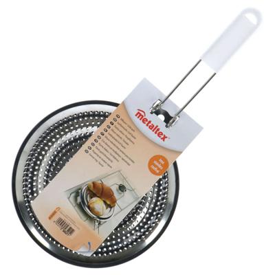 Metaltex sudderplaatje 21 cm rvs