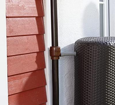 Regenton vulautomaat met bladvanger bruin 50-60 mm
