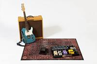 DRUMnBASE VP130-RBL Vintage Persian Black Red drum/stage mat 130 x 90 cm - thumbnail