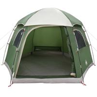 Familietent iglo 6-persoons groen waterdicht - thumbnail