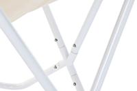 Tuinstoel DKD Home Decor Wit Oranje Ijzer 74 x 65 x 90 cm - thumbnail