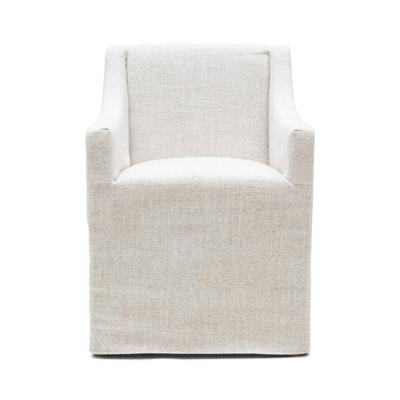 Rivièra Maison Eetkamerstoel 'Firenze' Rich Tweed, kleur Antique White