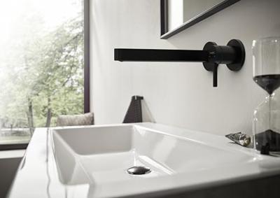 Hansgrohe Finoris afbouwset voor inbouw wastafelmengkraan 1- hendel Mat zwart 76050670