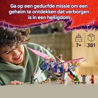 LEGO ninjago 71842 rontu de meesterdraak - thumbnail