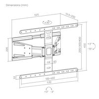 ACT AC8357 wandsteun tot 90" - thumbnail