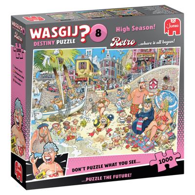 Jumbo Wasgij retro destiny 8 legpuzzel - hoogseizoen!, 1000st. Jumbo Wasgij retro destiny 8 legpuzzel - hoogseizoen!, 1000st.