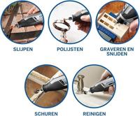 Dremel 7760-15 mini accu multitool - Li-Ion accu (3,2V) (geleverd met 15 accessoires) - thumbnail