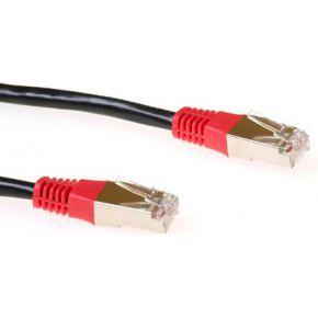 ACT IB5101 CAT5E F/UTP LSZH Cross-Over Patchkabel - Zwart - 1 meter