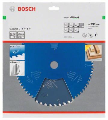 Bosch Accessories Expert for Wood 2608644063 Cirkelzaagblad 230 x 30 x 1.8 mm Aantal tanden: 48 1 stuk(s)