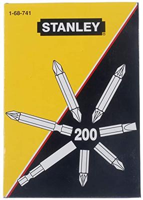 Stanley handgereedschap Assortiment Bits 200 Delig - 1-68-741