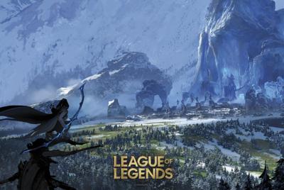 Poster League of Legends - Freljord 91,5x61cm