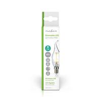 Nedis ledbfe14canft2 retro led-gloeilamp e14 kaars met gebogen punt 4,8 w 470 lm - thumbnail