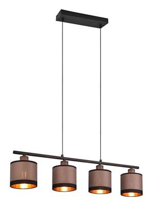 Trio HanglampDavos taupe 4-lichts - R31554041