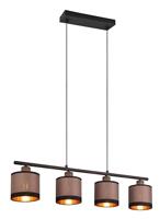 Trio HanglampDavos taupe 4-lichts - R31554041 - thumbnail