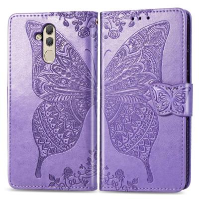 Butterfly Love bloemen reliëf horizontale Flip lederen case voor Huawei mate 20 lite met houder & kaartsleuven & portemonnee (licht paars) Butterfly Love bloemen reliëf horizontale Flip lederen case voor Huawei mate 20 lite met houder & kaartsleuven & portemonnee (licht paars)