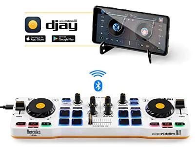 HERCULES DJControl Mix - Draadloze Bluetooth DJ-controller voor smartphones (iOS en Android) - thumbnail
