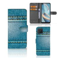 OPPO Reno4 Z | Wallet Case | met Pasjes | Jeans - thumbnail