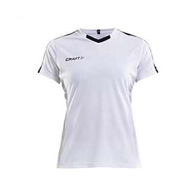 Craft 1905567 Progress Contrast Jersey W - White/Black - M