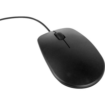Raspberry Pi® Mouse Muis USB Optisch Zwart 3 Toetsen USB-aansluiting