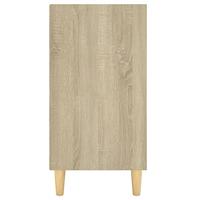 Dressoir 103,5x35x70 cm bewerkt hout sonoma eikenkleurig - thumbnail