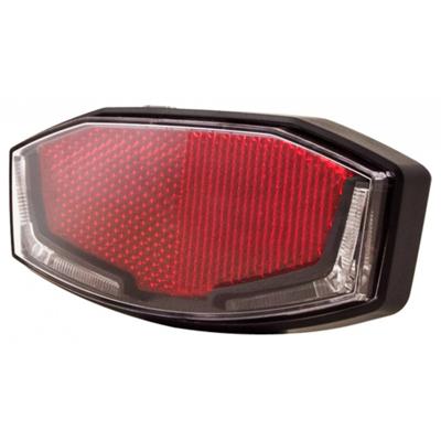 Dragerachterlicht Spanninga Lineo-Xb 80mm / incl.batterijen Dragerachterlicht Spanninga Lineo-Xb 80mm / incl.batterijen