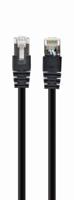 S/FTP Cat6A patchkabel LSZH, zwart 5 meter - thumbnail