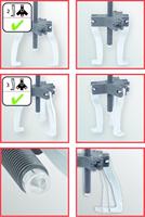 KS Tools 6404204 Poelietrekker Aantal haken: 3 - thumbnail