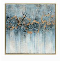 Schilderij DKD Home Decor 131 x 3,8 x 131 cm Abstract Modern - thumbnail
