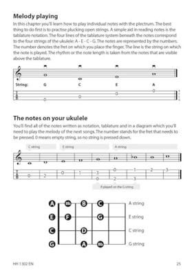 Cascha HH 1302 EN Ukulele - Learn to play quick and easy - thumbnail