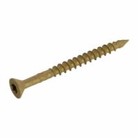 Dynaplus Glaslatschroef Ar-Bronze Platkop deeldraad-75° Torx TX15 3.5X40/22 | 200 stuks - 0287.08.17601 - thumbnail