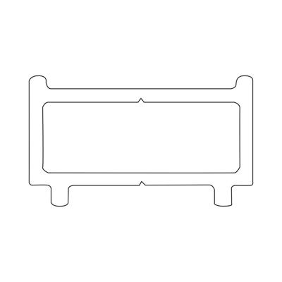Verbredingsprofiel Sealskin Hooked 200 cm Zilver Verbredingsprofiel Sealskin Hooked 200 cm Zilver
