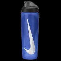 Nike Refuel Locking Lid 24oz Bidon Game Royal/Black/Silver Iridescent One Size - thumbnail