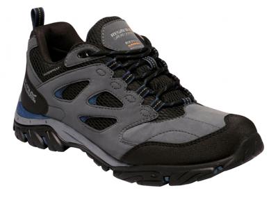 Regatta lage wandelschoenen Holcombe IEP heren grijs/zwart