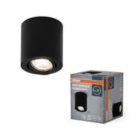 OSRAM HOMELIGHTING Spot Surface Round GU10 Black 4099854445965 LED-buitenlamp (wand) GU10 Zwart - thumbnail
